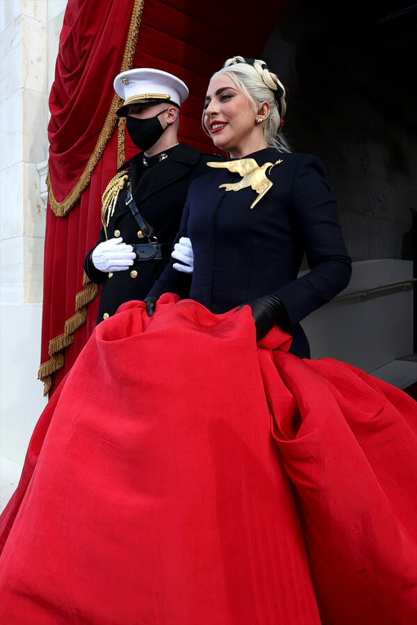 Gaga dress Schiaparelli