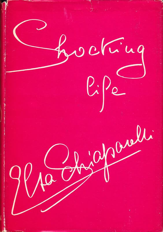 livre autobiographique Schiaparelli