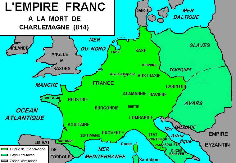 charlemagne en Europe