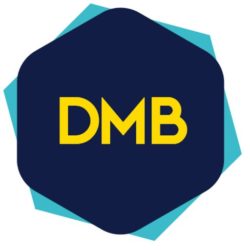logos-mbadmb-efap logos bleu azur jaune master digital marketing business