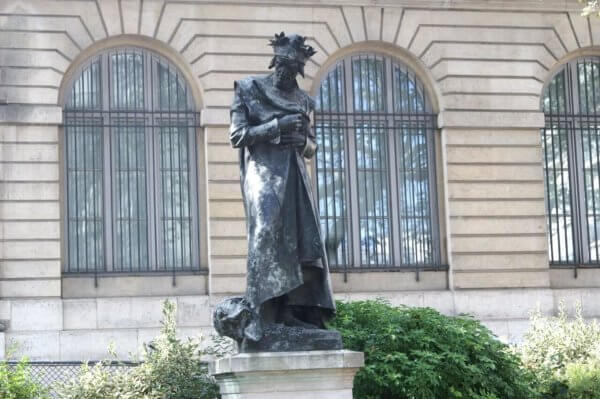 statua di dante parigi